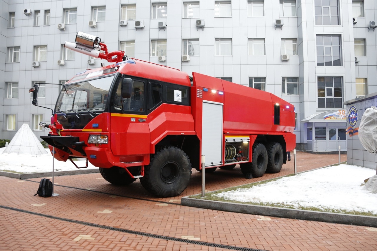 Концерн ВКО «Алмаз – Антей» представил новинку  на смотре перспективной техники для МЧС 