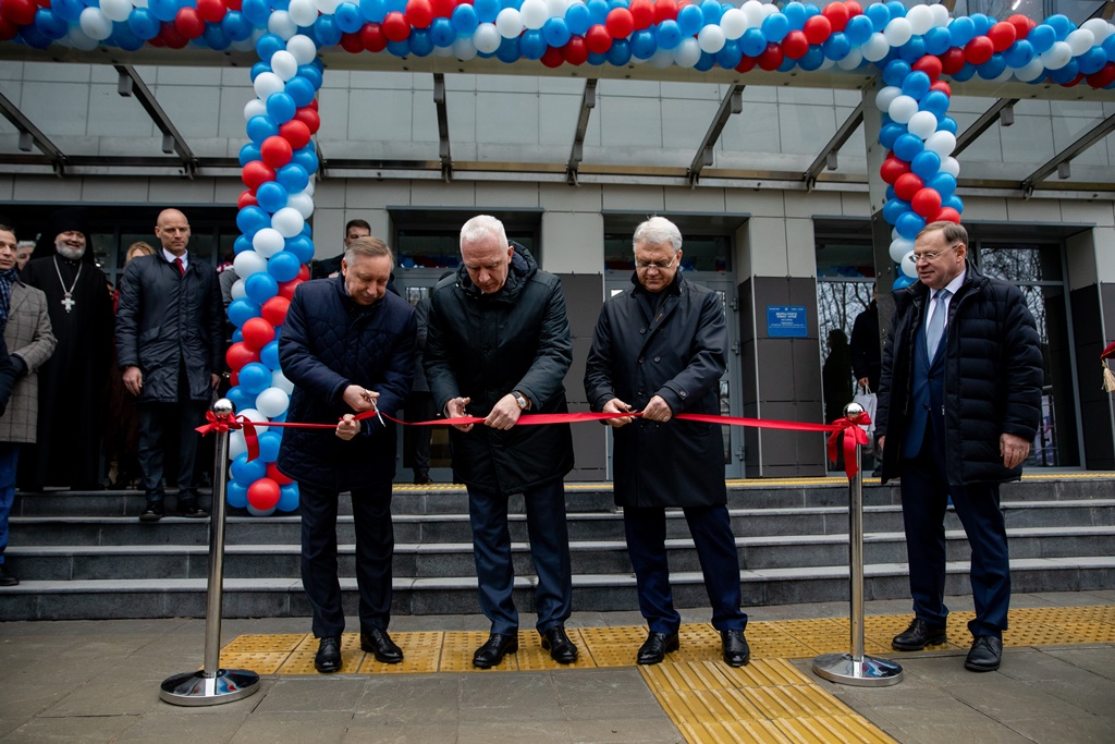 Концерн ВКО «Алмаз – Антей» открыл  новый спортивный объект в Санкт-Петербурге