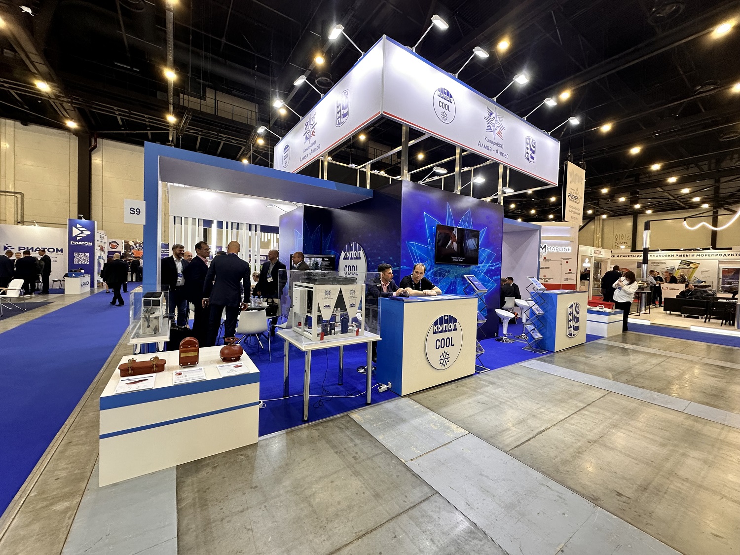 Завод «Купол» и НИИП им. Тихомирова приняли участие в Seafood Expo Russia